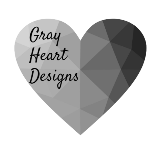 Gray Heart Designs Logo